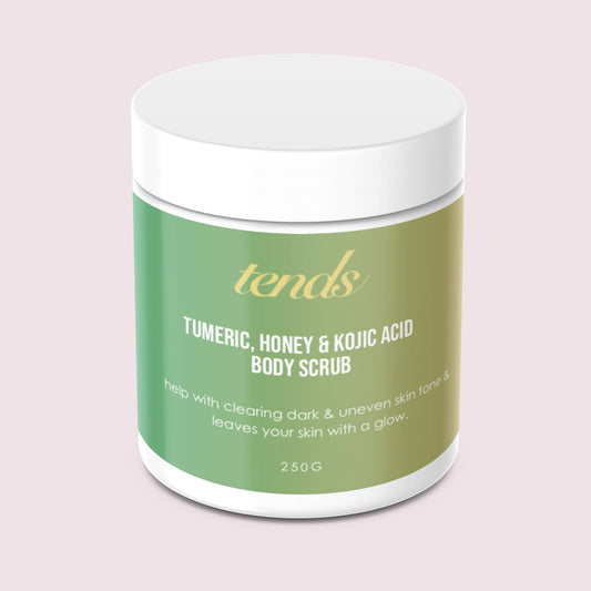 Turmeric, Kojic Acid & Honey Body Scrub