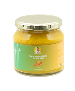 Turmeric, Kojic Acid & Honey Body Scrub